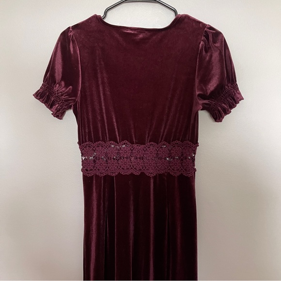 Purple maxi dress - Picture 4 of 4